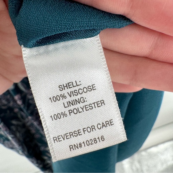 Garnet Hill Marina Crêpe Dress Size 6 - Picture 6 of 8